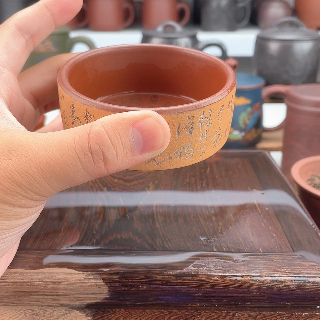 紫砂茶杯高档紫砂茶具套装