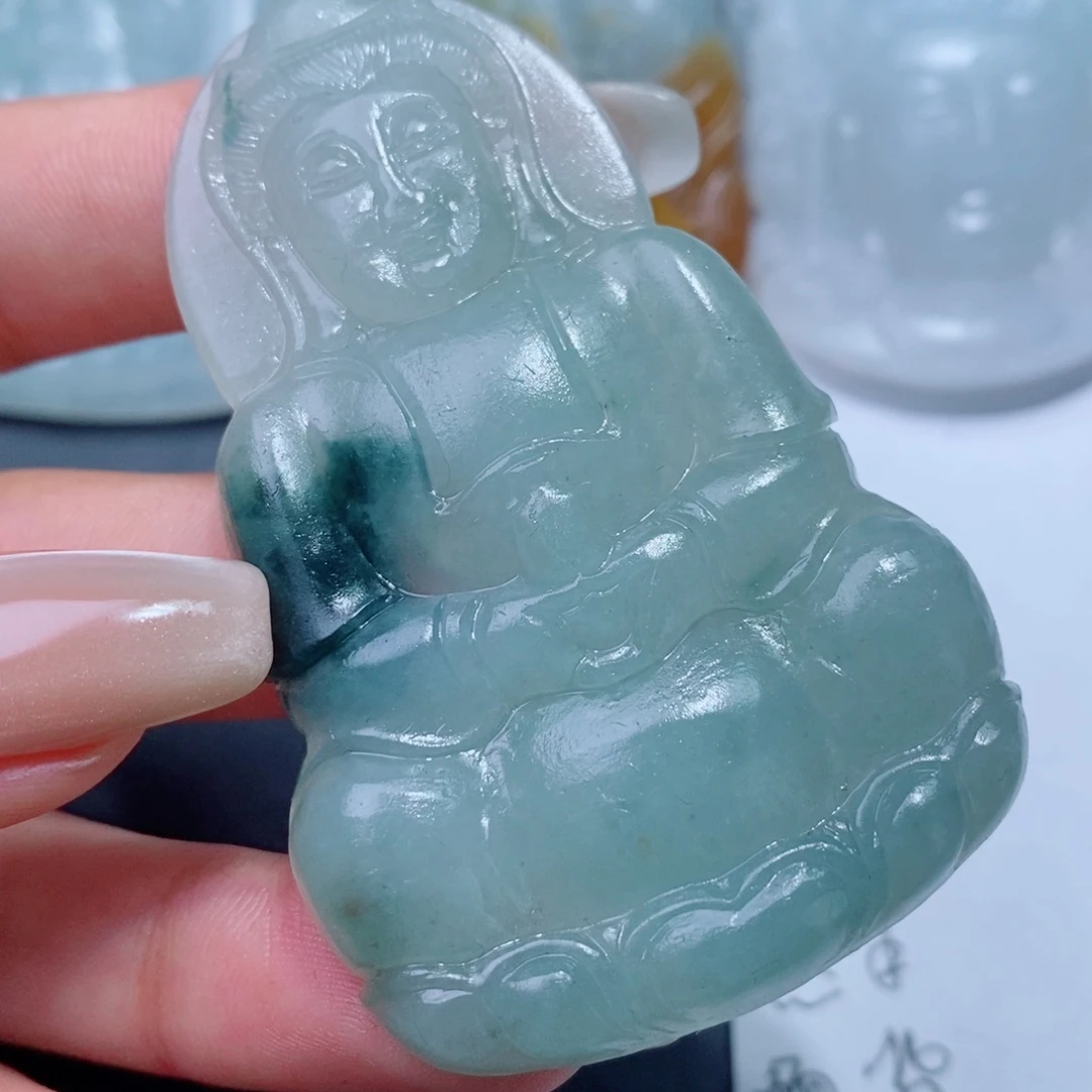 定制翡翠吊坠未镶嵌书*