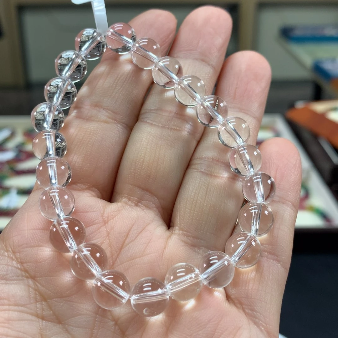 水晶手链未镶嵌北*北8毫米左右