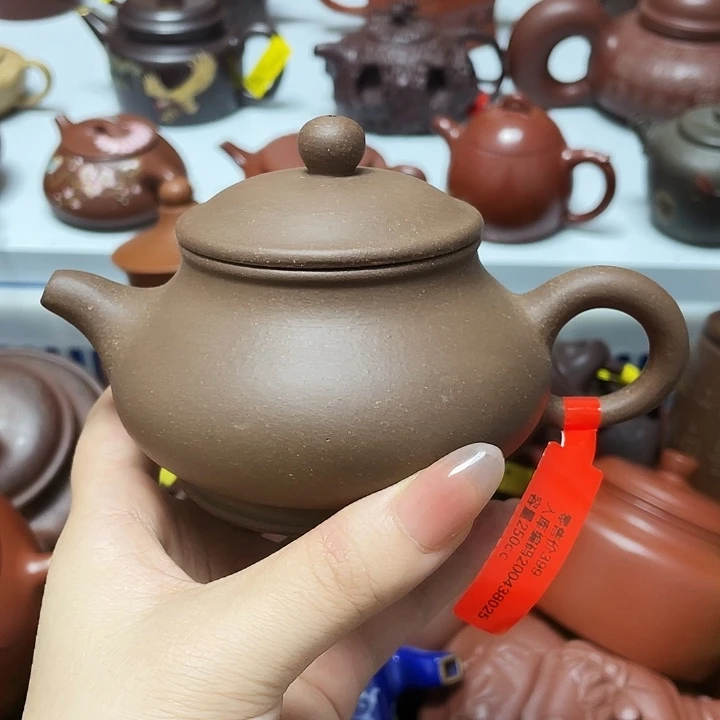 茶壶紫砂200cc宜兴紫砂壶