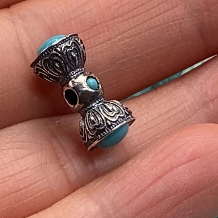 绿松石银S925镶嵌珠宝奇石