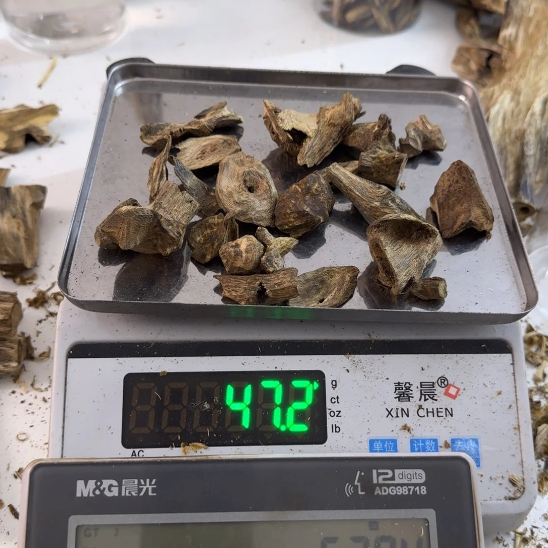 沉香沉香碎屑绿绮楠沉香47克