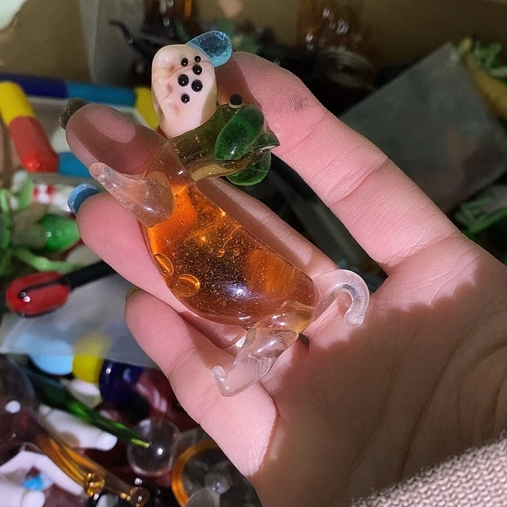 雪***琉璃手工艺品瑕疵