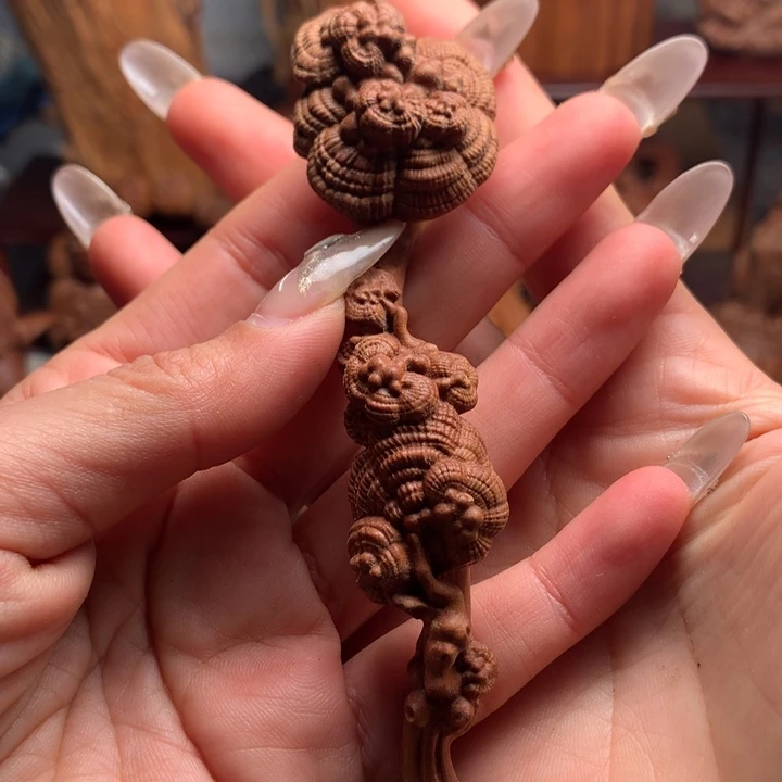 檀香木把件老山檀木