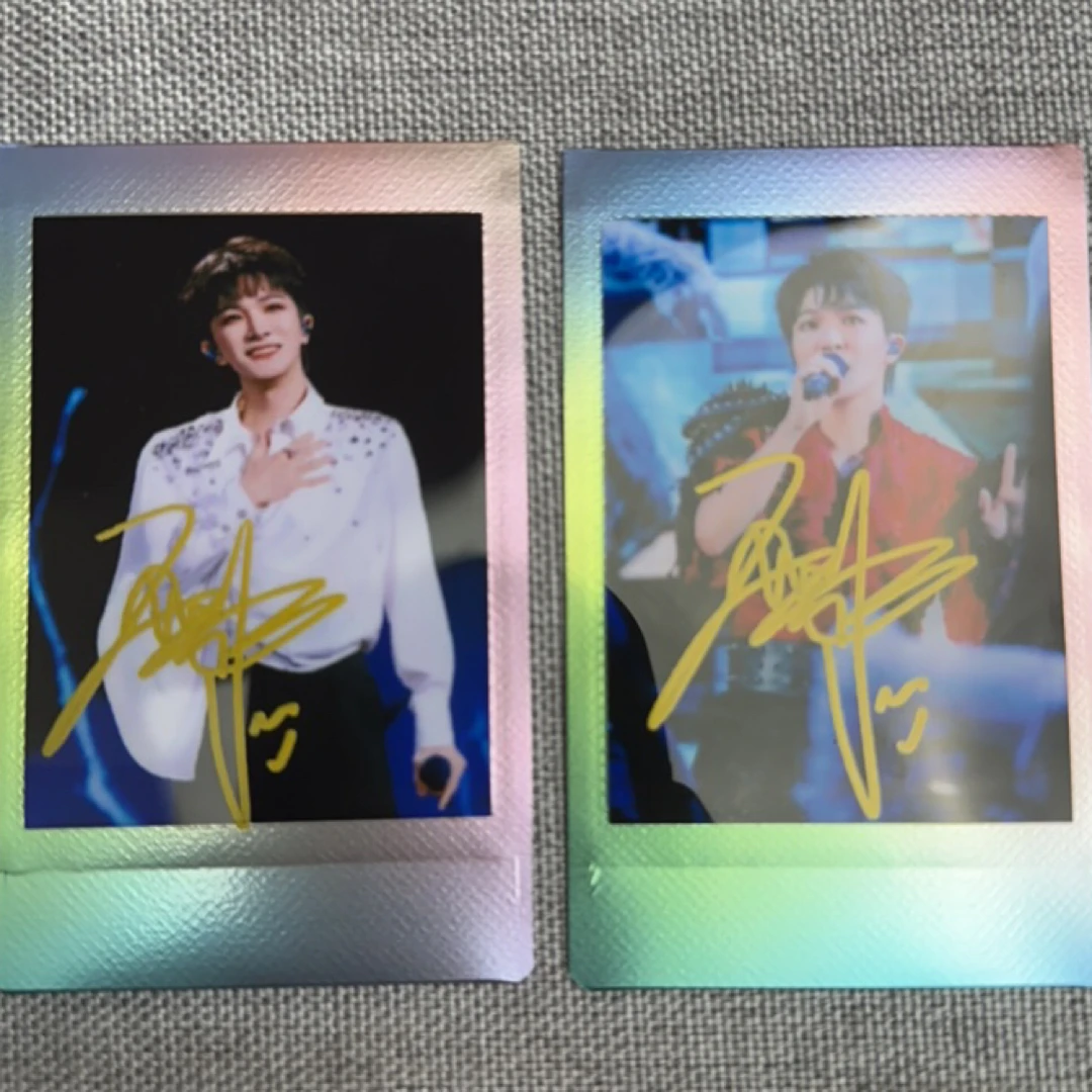 拍立得相纸【周深】 签名私渠正品拍立得照片