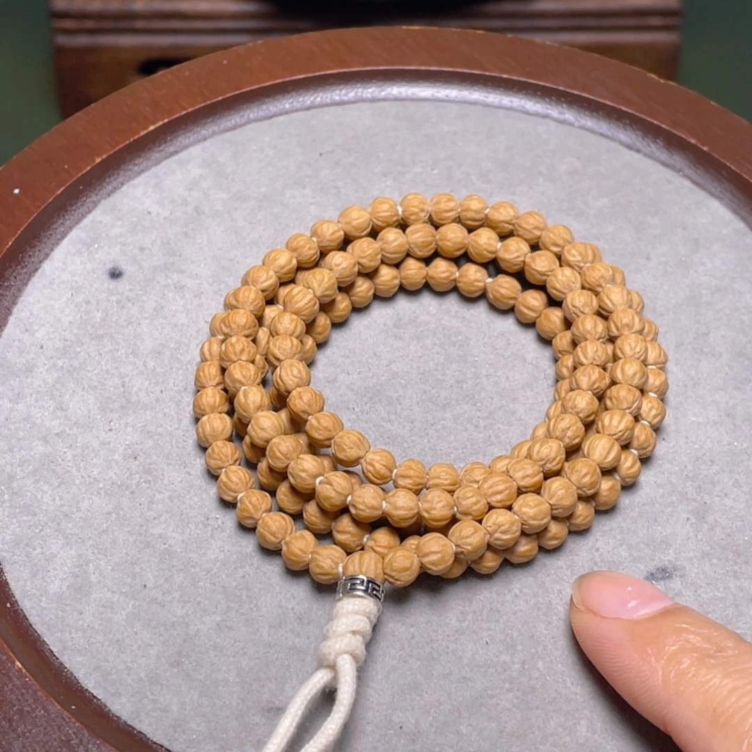 柏香籽/百香籽手串金豆莲花长串