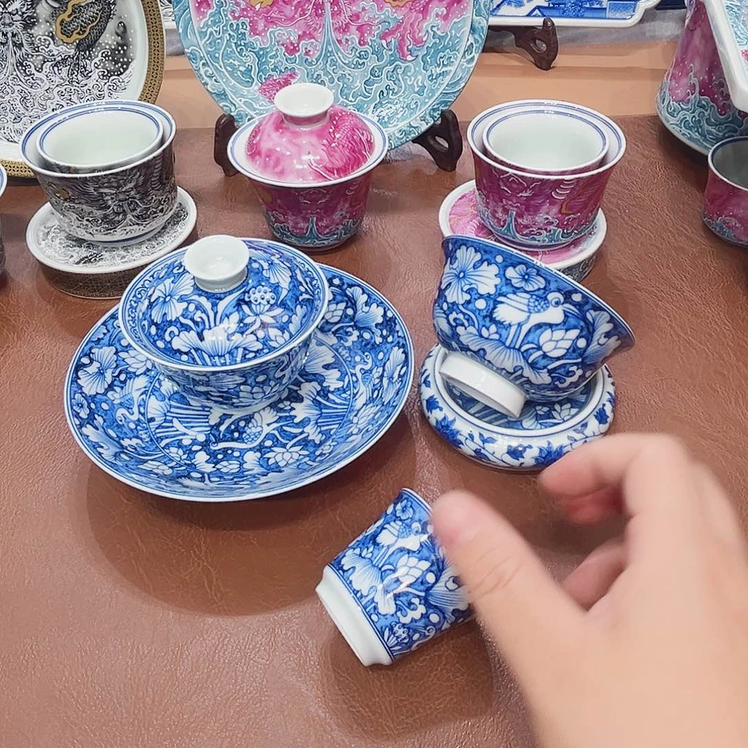 摆件景德镇陶瓷研究所工作
