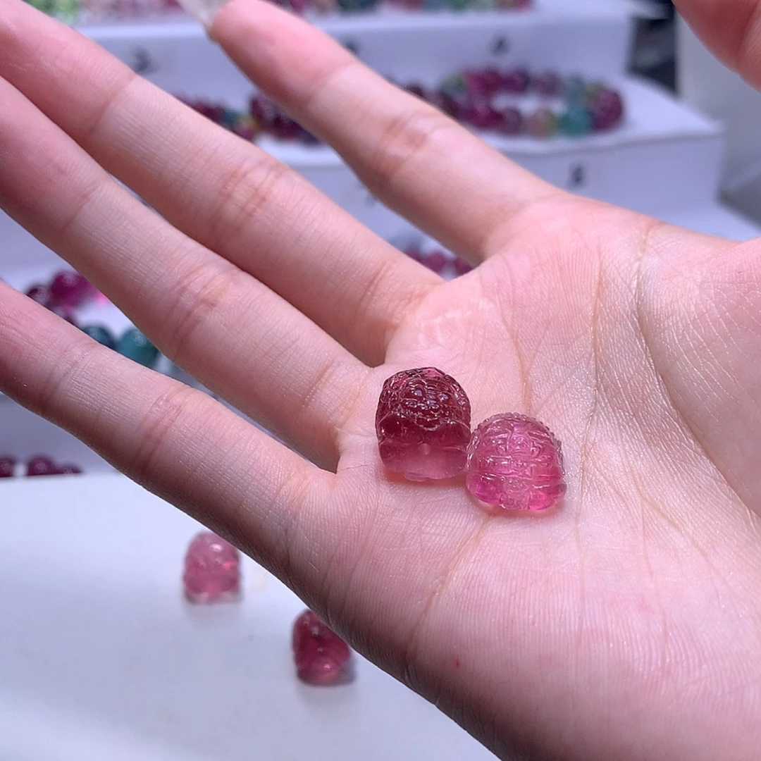 【闪购商品】碧玺手链未镶嵌周*皮碧玺