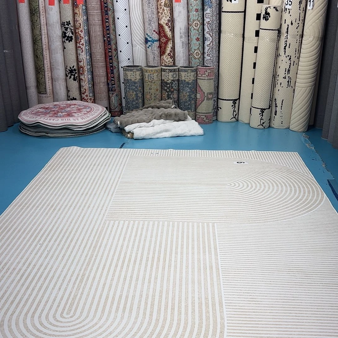 混纺242×345误差±1-3cm乳胶棉布底比利时绒微瑕特价