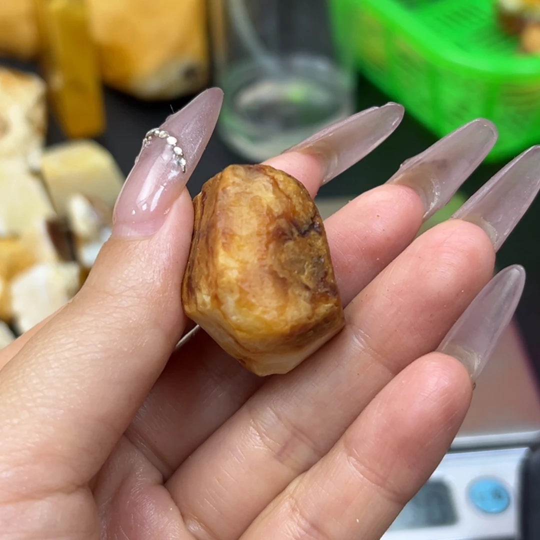 定制琥珀未镶嵌一**宅蜜蜡