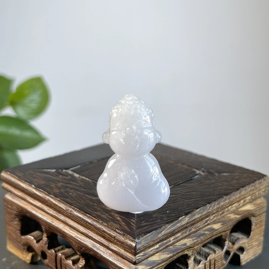 JTB01-014 天然翡翠缅甸A货 宝宝佛