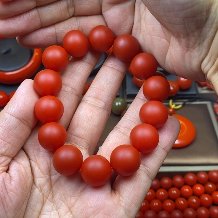 未镶嵌手串玛瑙/玉髓16哑光