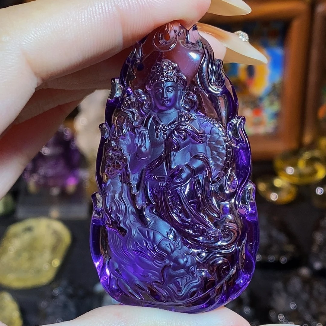 M****水晶未镶嵌颈饰吊坠