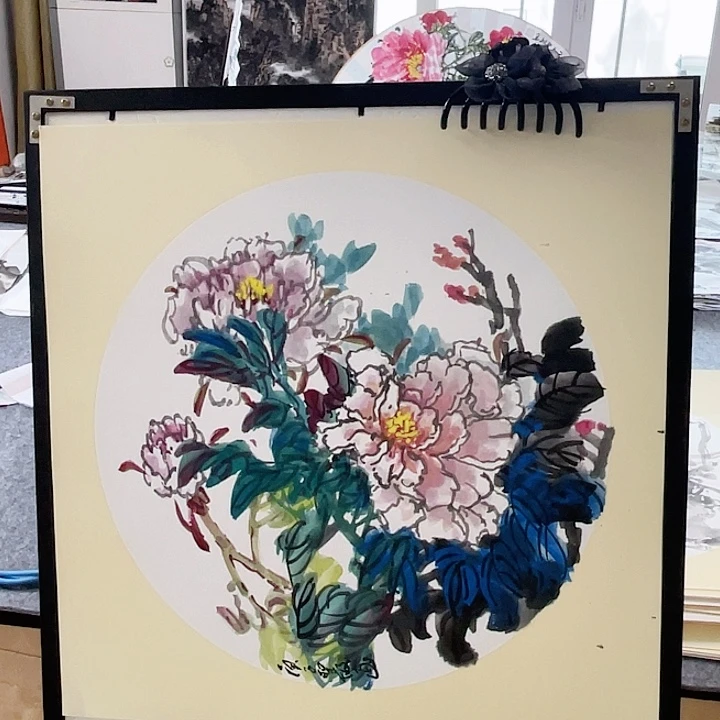 国画张圣敏先生纯手绘作品