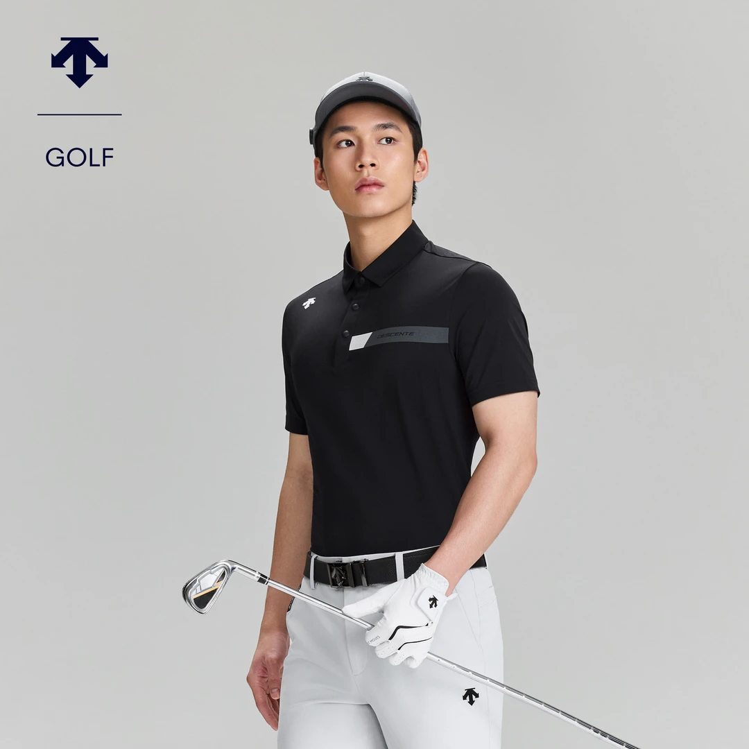 迪桑特高尔夫 男士PRO凉感透气短袖POLO衫夏季新品G623MPTS43