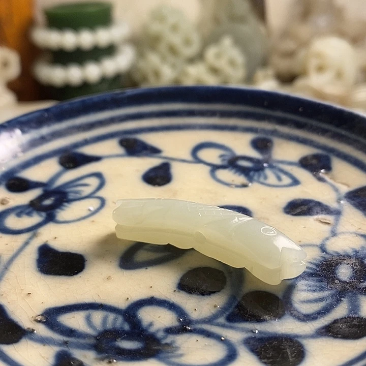 瓷片工艺品瓷盘内挂坠