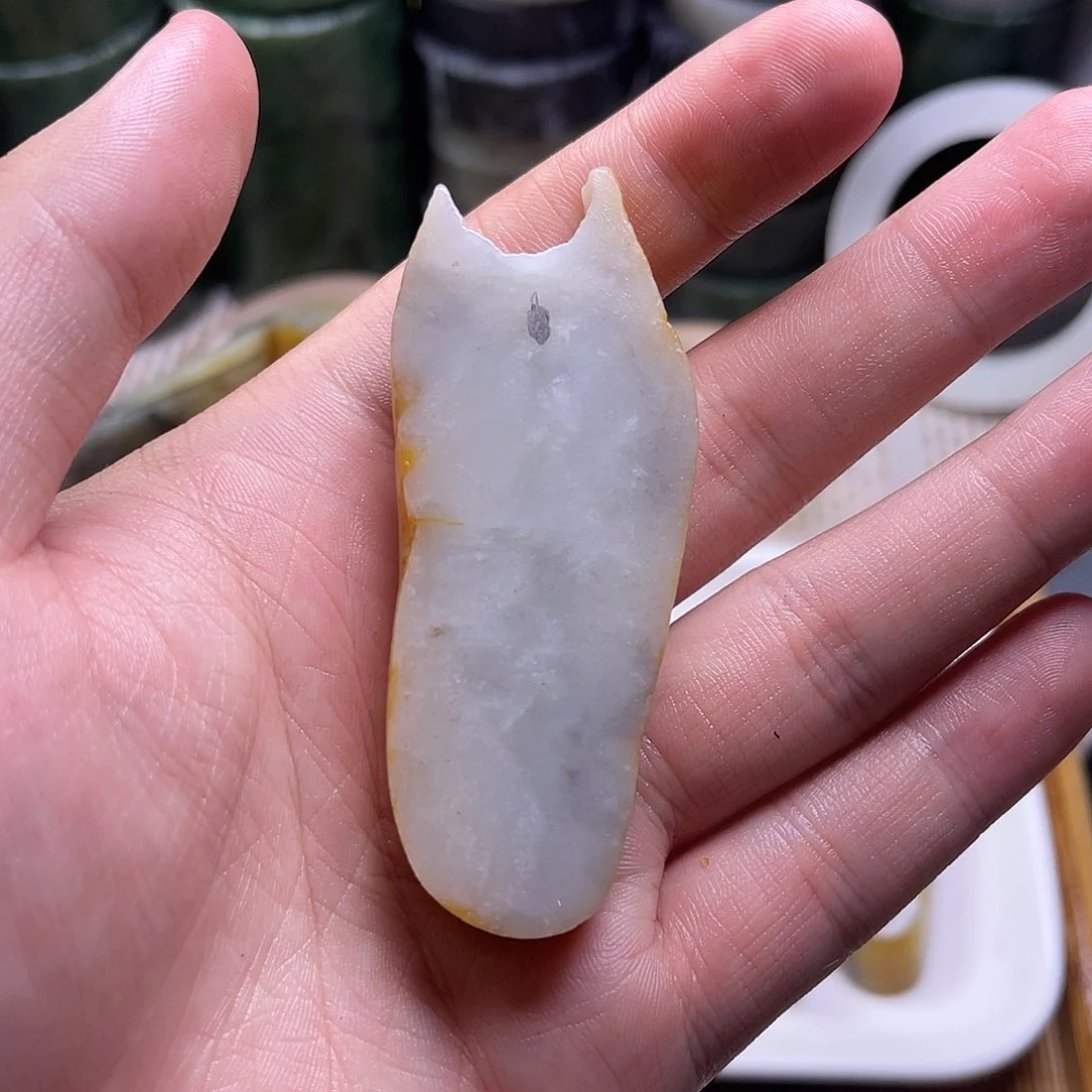 未镶嵌软玉珠宝半成品