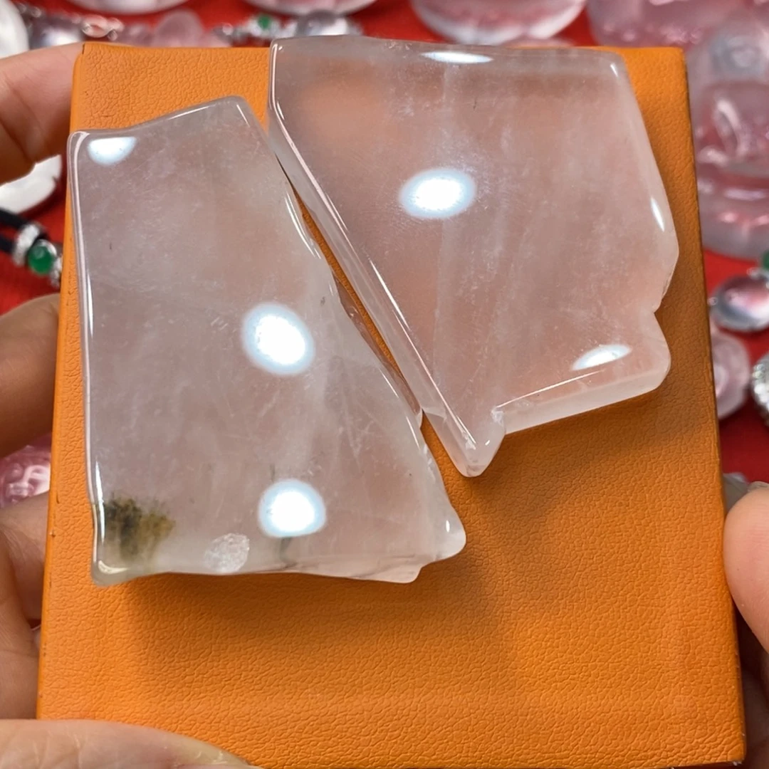 石英质玉未镶嵌吊坠