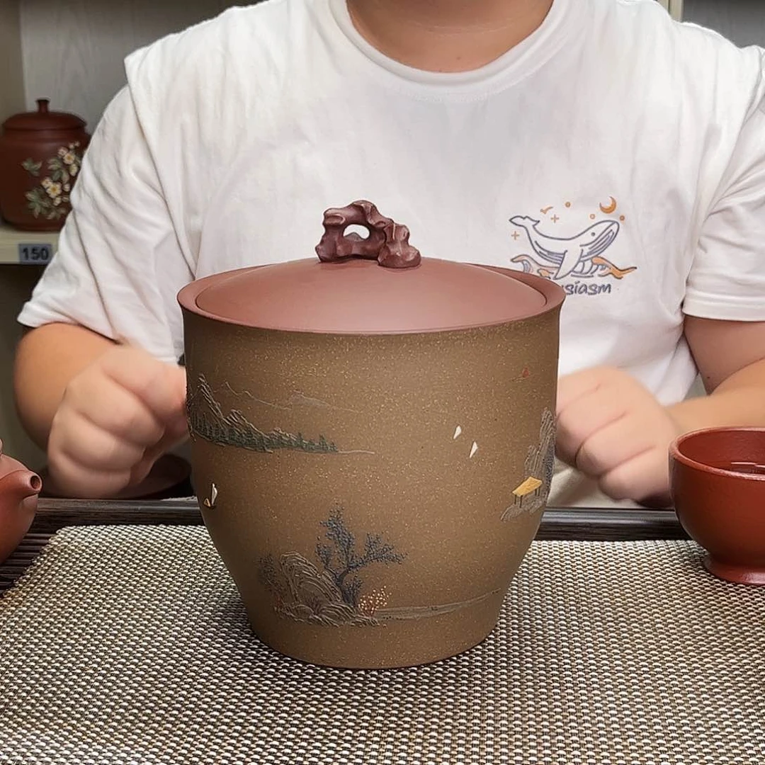 紫砂茶叶罐茶叶罐