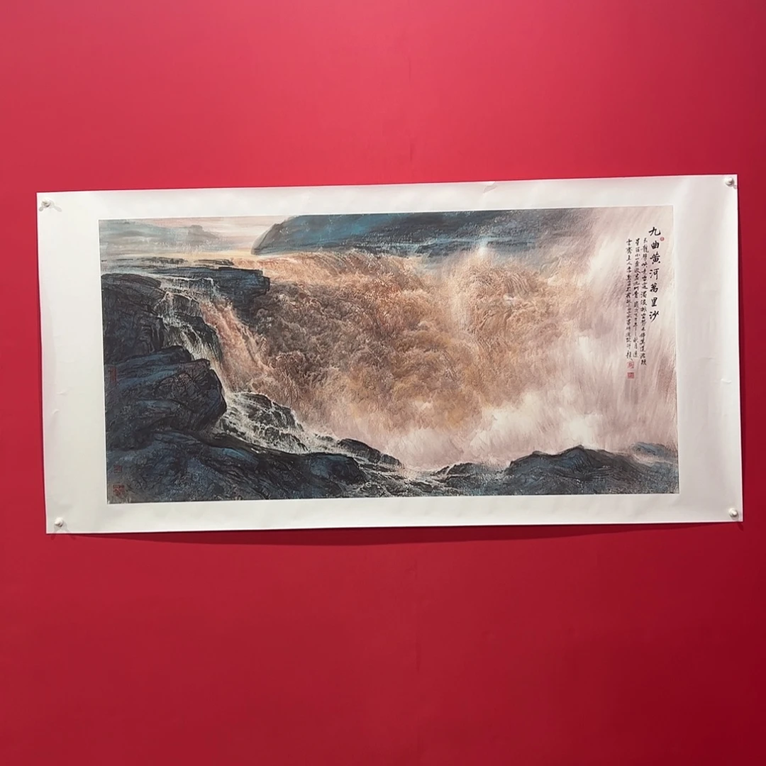 迫***炮国画李勋老师精品