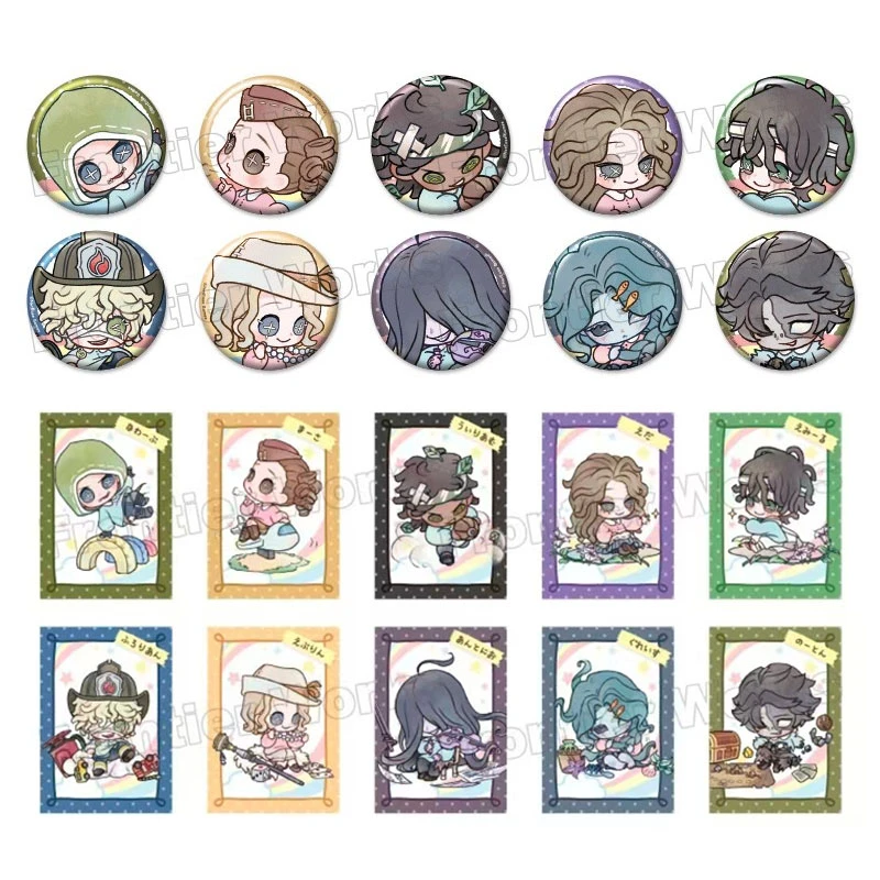 第五人格幼稚园4弹吧唧徽章立牌周边