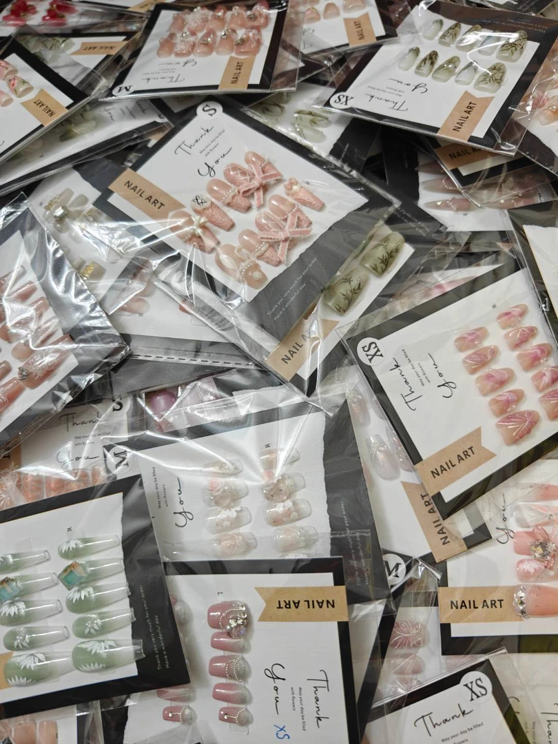 订单备注编码纯手工穿戴甲