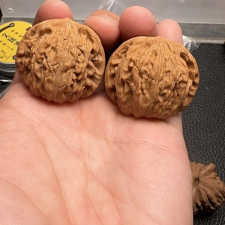 把件文玩核桃48玉龙39尺