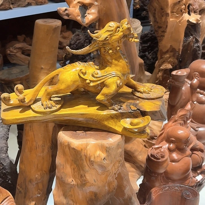 木用****3木雕工艺品摆件现代简约