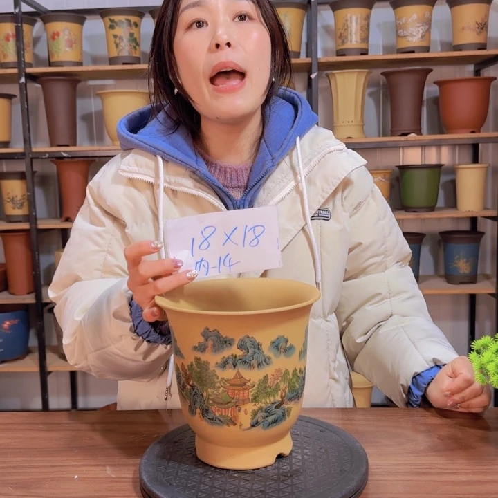 紫砂花盆紫砂花盆精品花盆