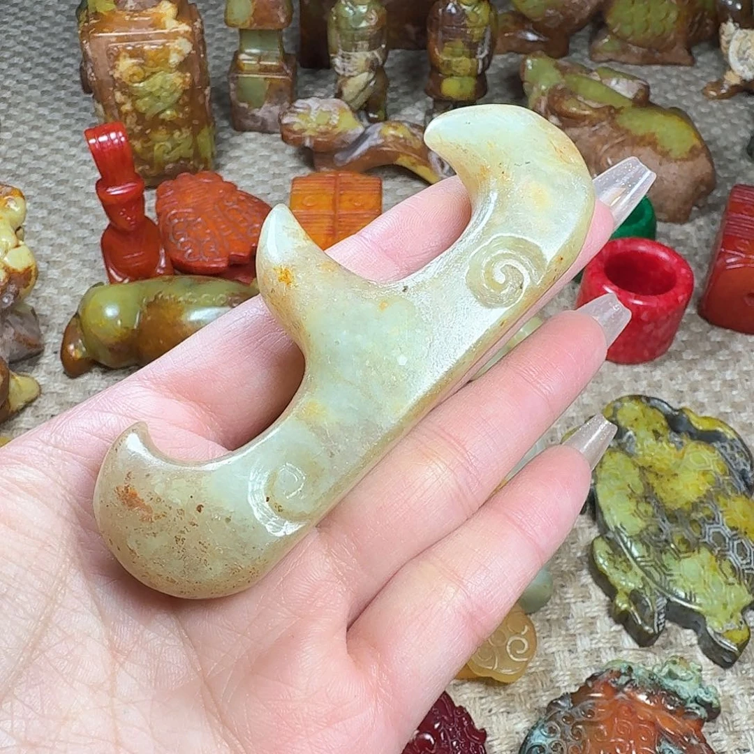 白玉菩提吊坠挂件