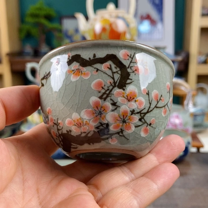 瓷片手工制作工艺精湛等