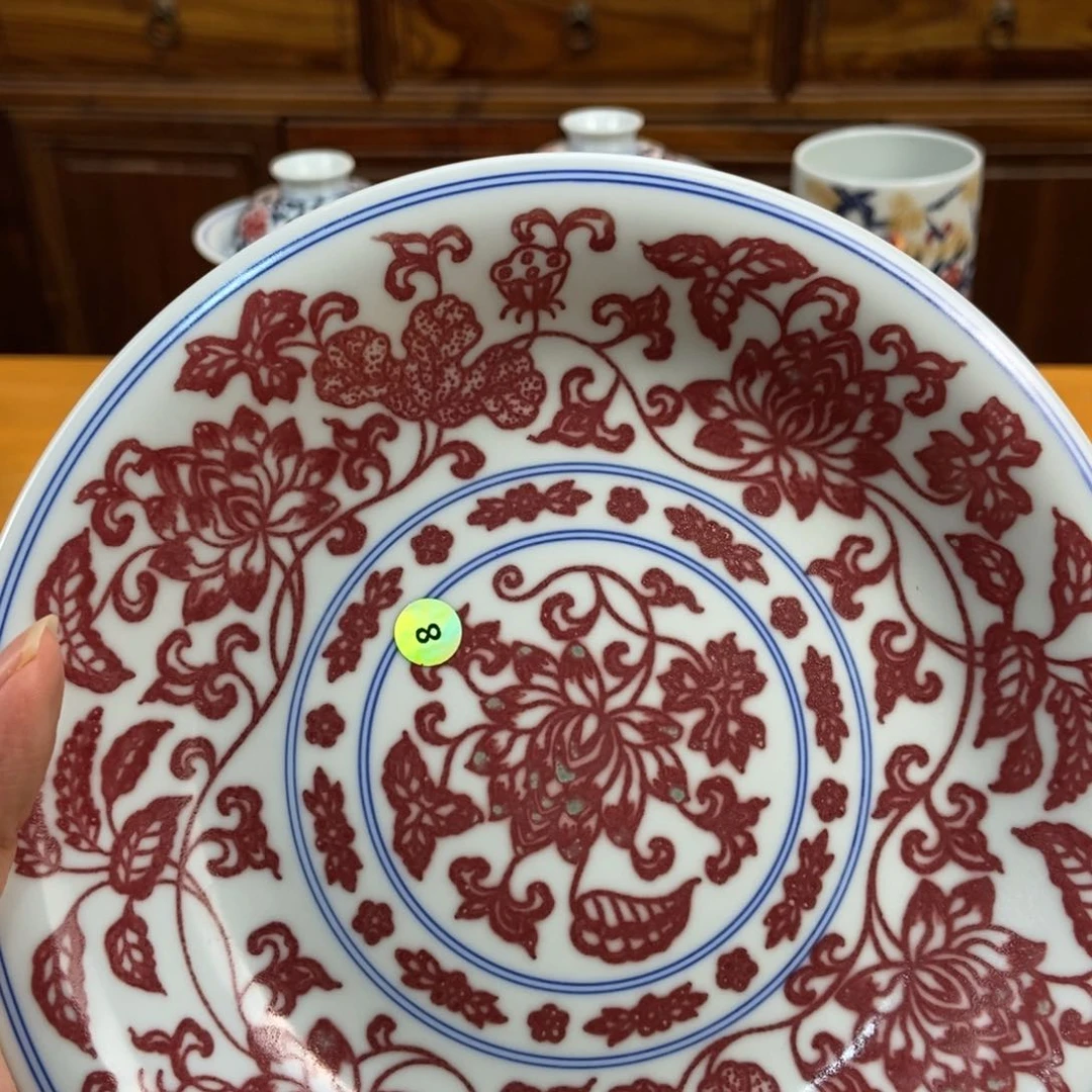 手绘现代茶具非古董