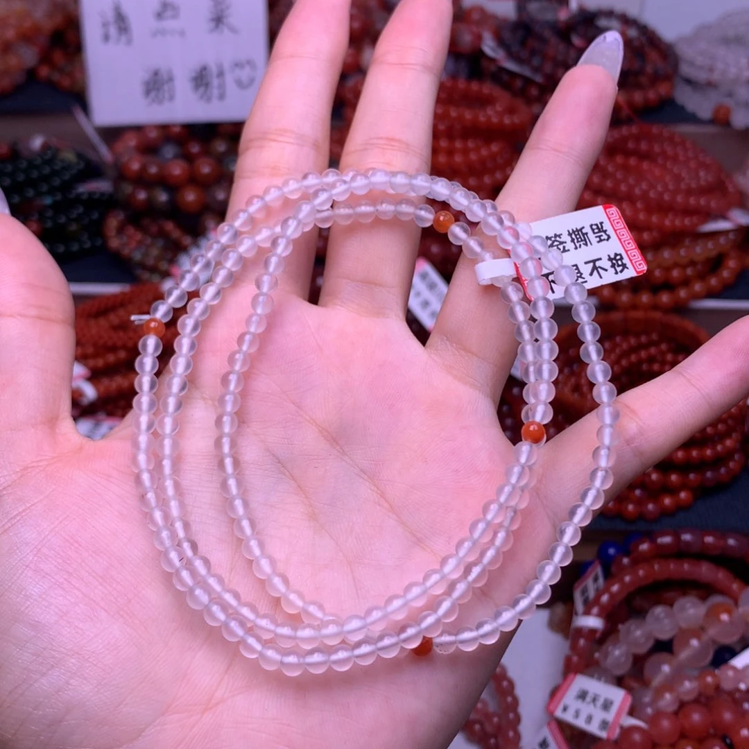 未镶嵌手链南红玛瑙7号卡4.0左右