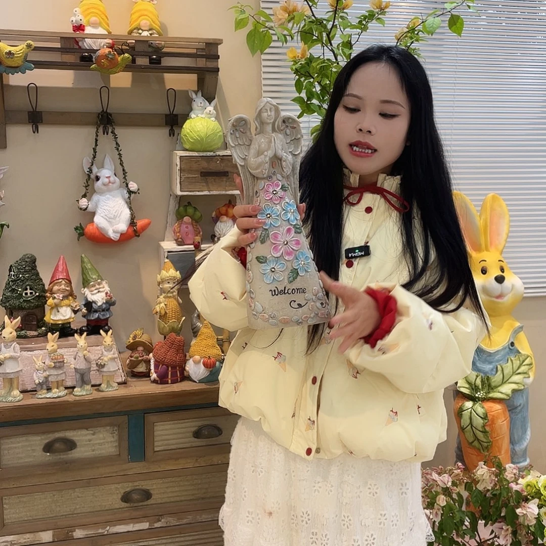 摆件花园摆件红红火火