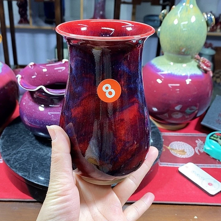 瓶中国神垕精品钧瓷