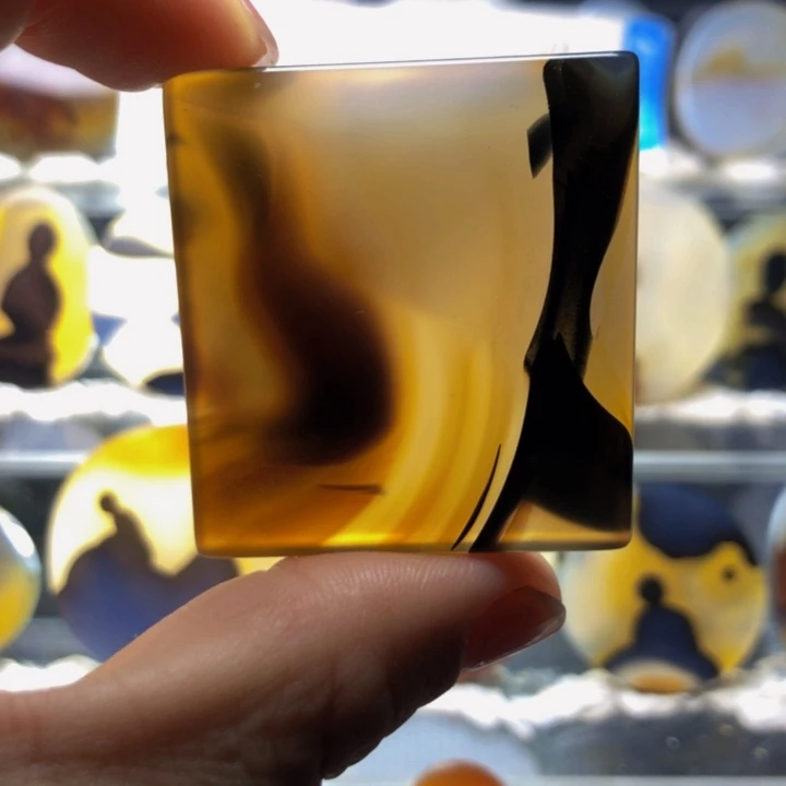 合金玛瑙/玉髓珠宝奇石24