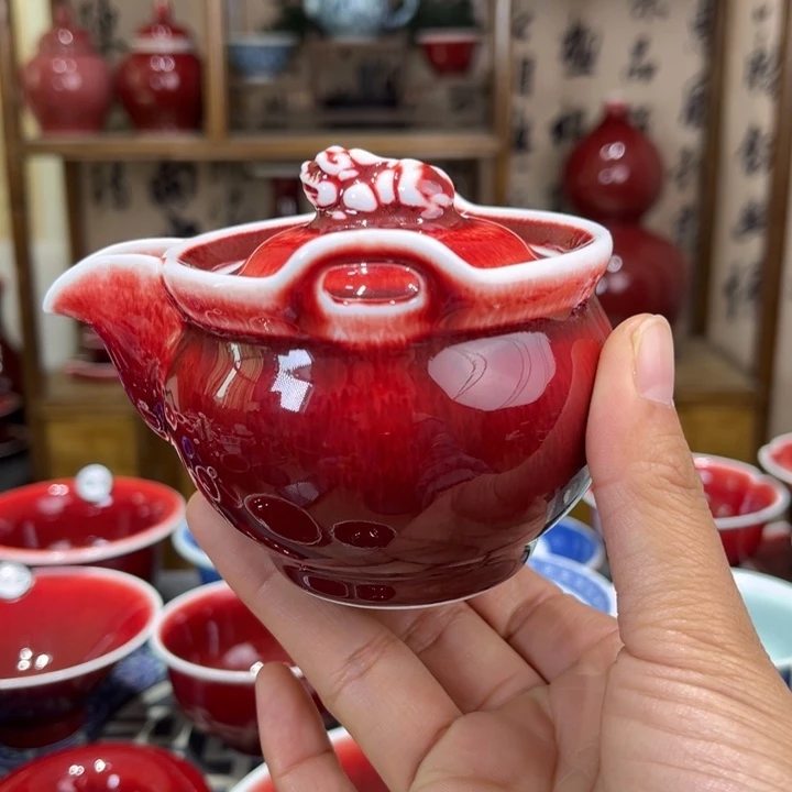 没****景德镇陶瓷浅行窑宝瓶