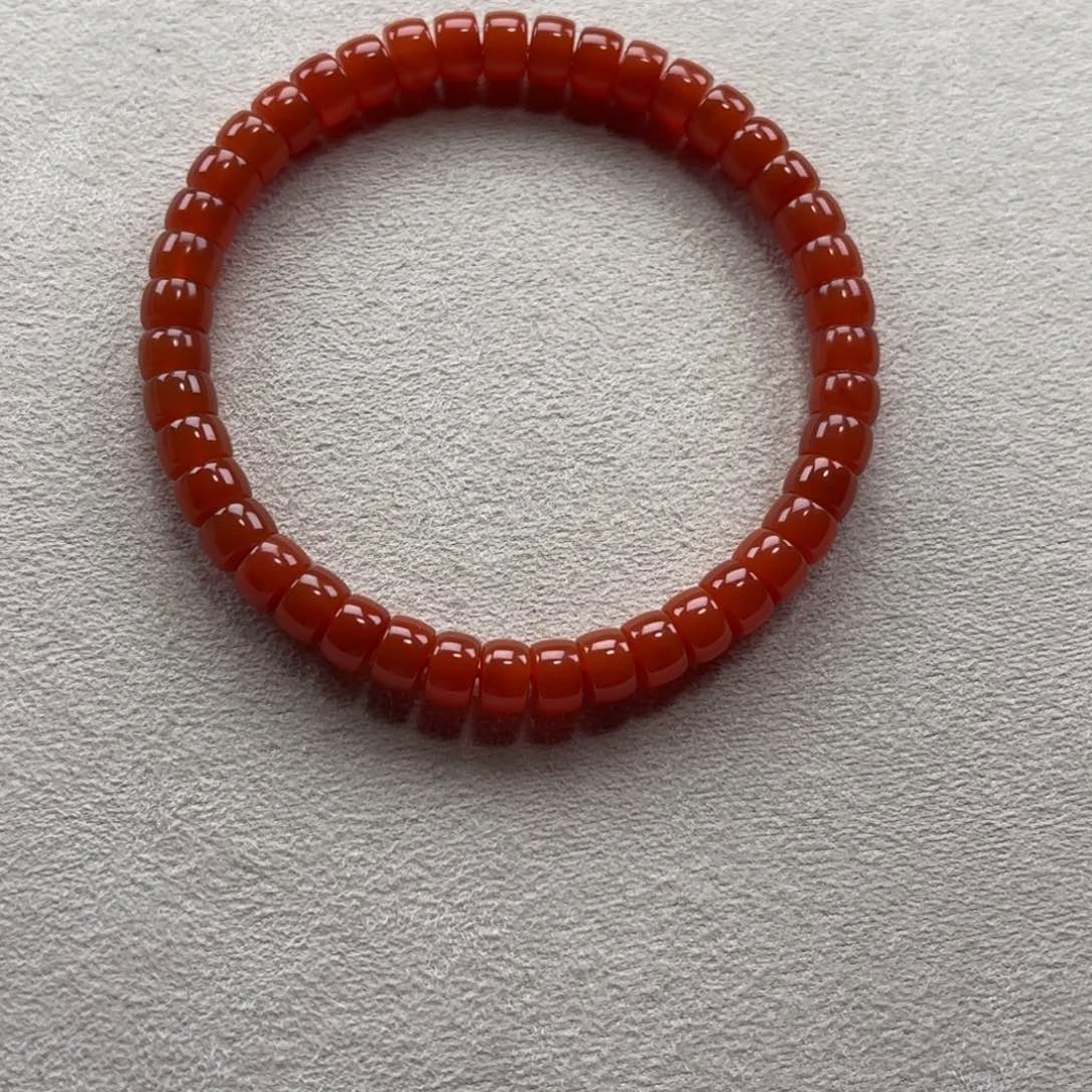 南红玛瑙6➕手串未镶嵌R*