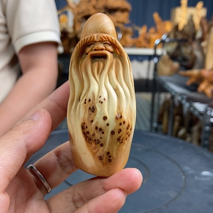 柏木（崖柏）手把件