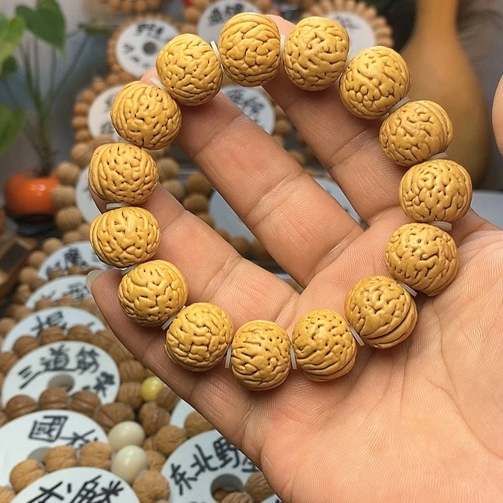 【闪购商品】M**胖桃核手串盘锦肌肉手串