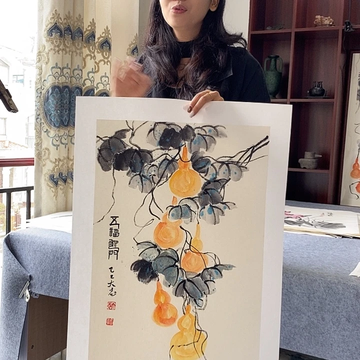 国画纯手绘国画写意作品