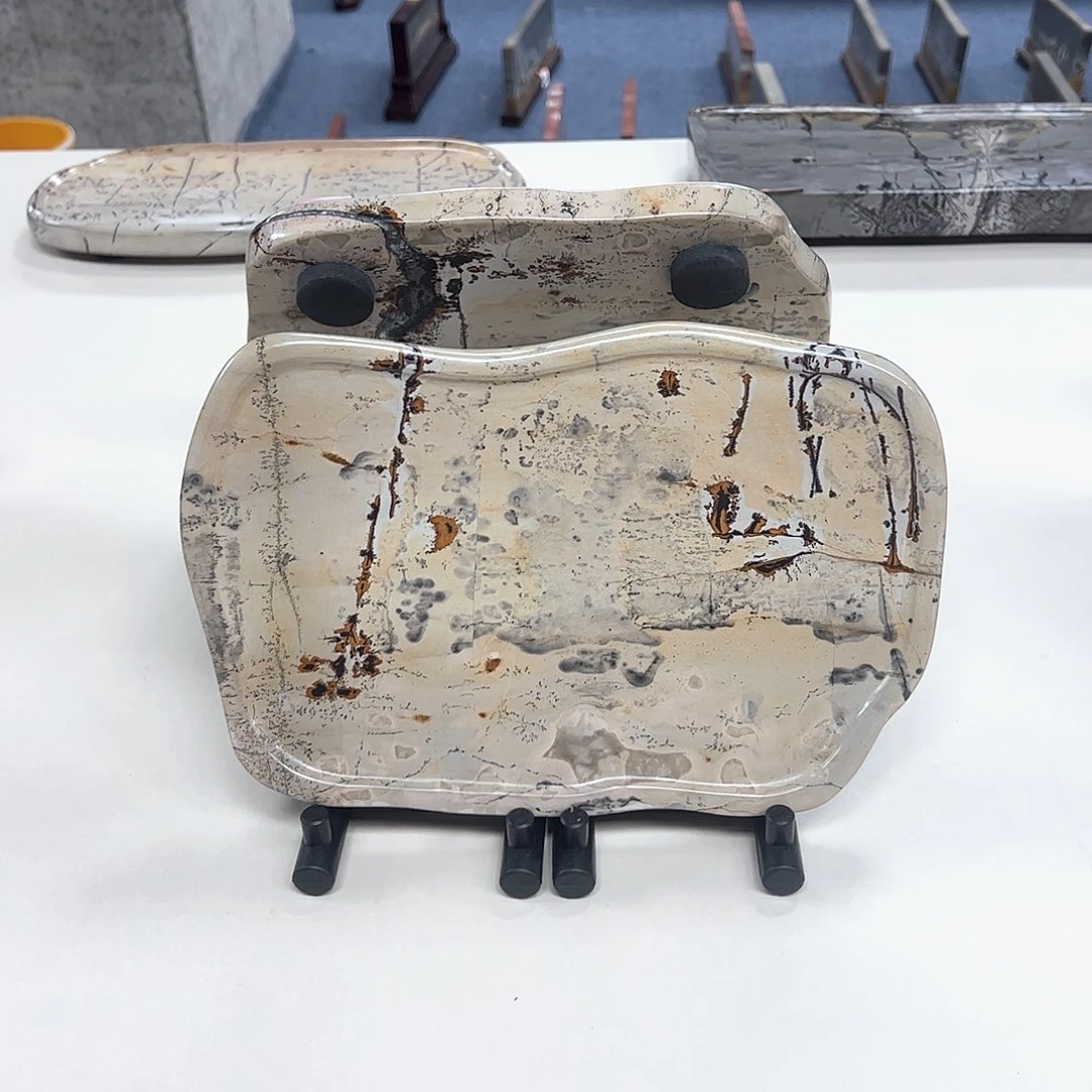 广西石广西天然国画石