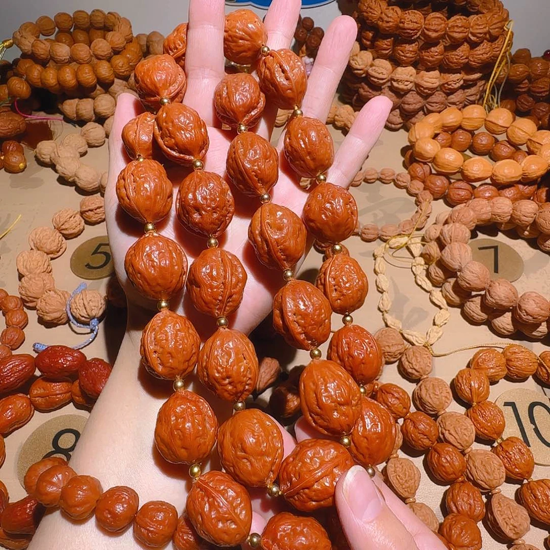 文玩核桃吊坠招财蛤蟆头脖挂