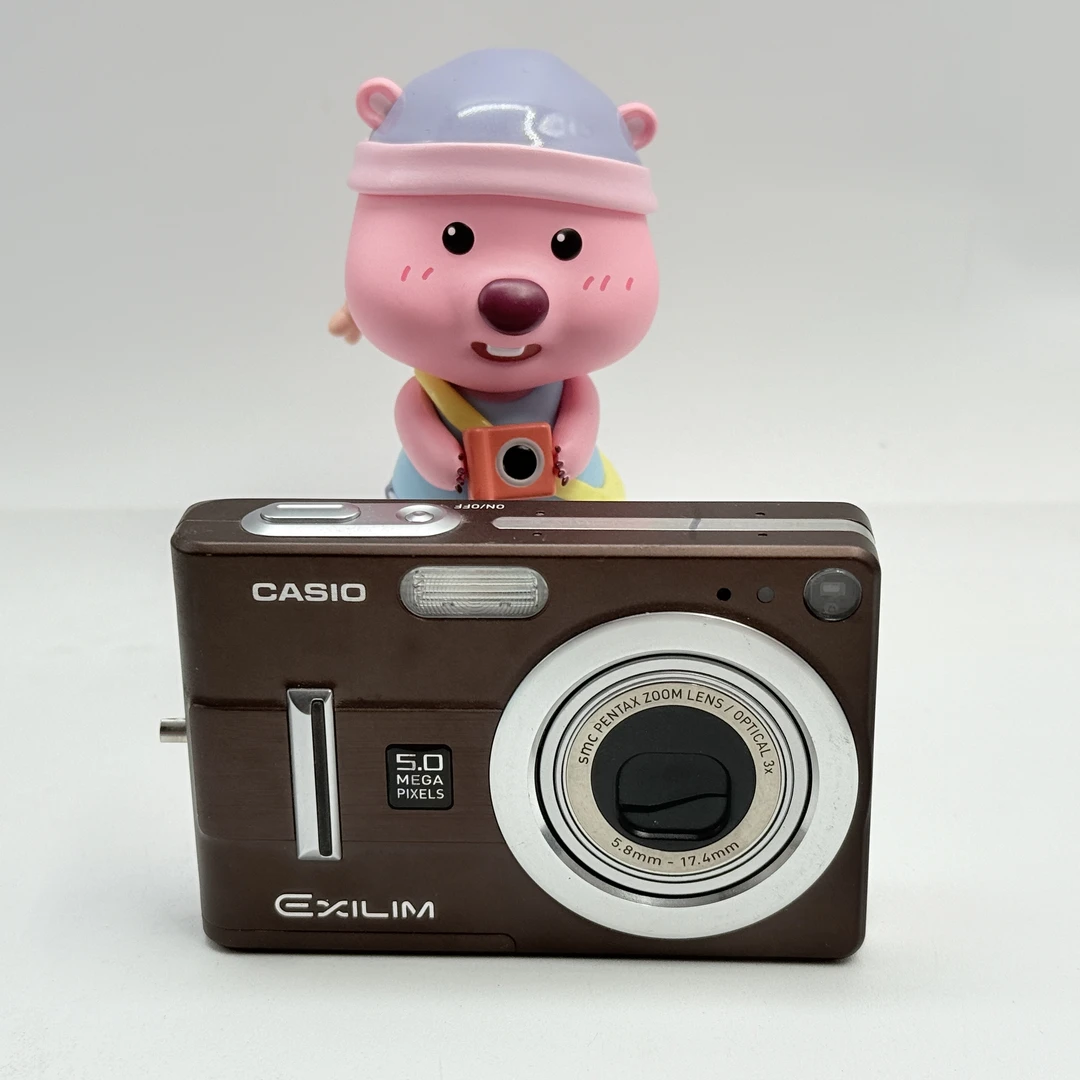 9新 Casio/卡西欧 十二数码 卡西欧Z55复古CCD 包配件