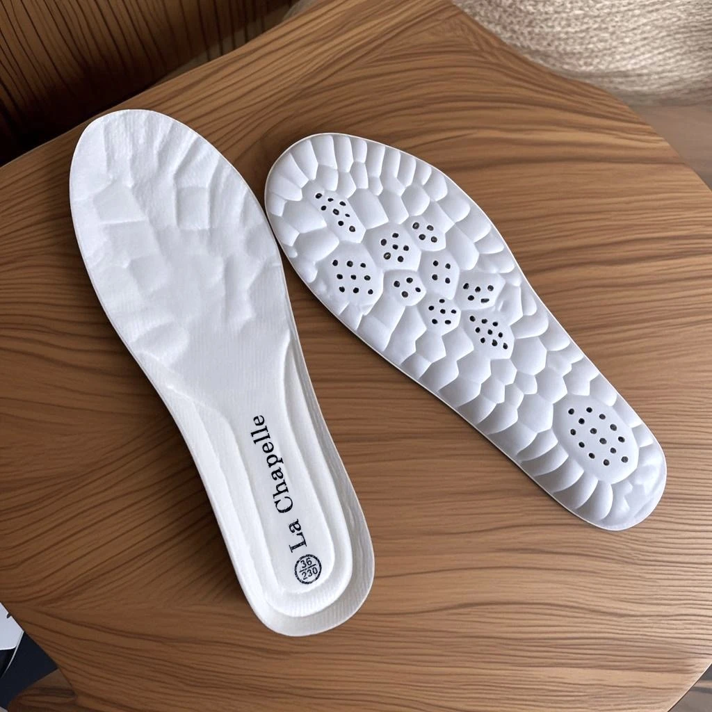 便携透气乳胶鞋高弹鞋垫夏季柔软防臭鞋耐磨通用
