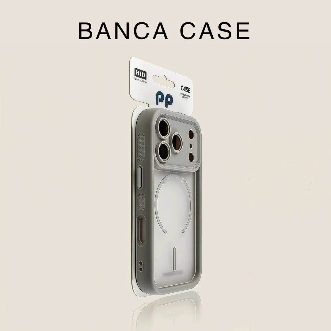 BANCA天使眼磁吸壳适用苹果17/16promax手机壳iPhone1514二合一13