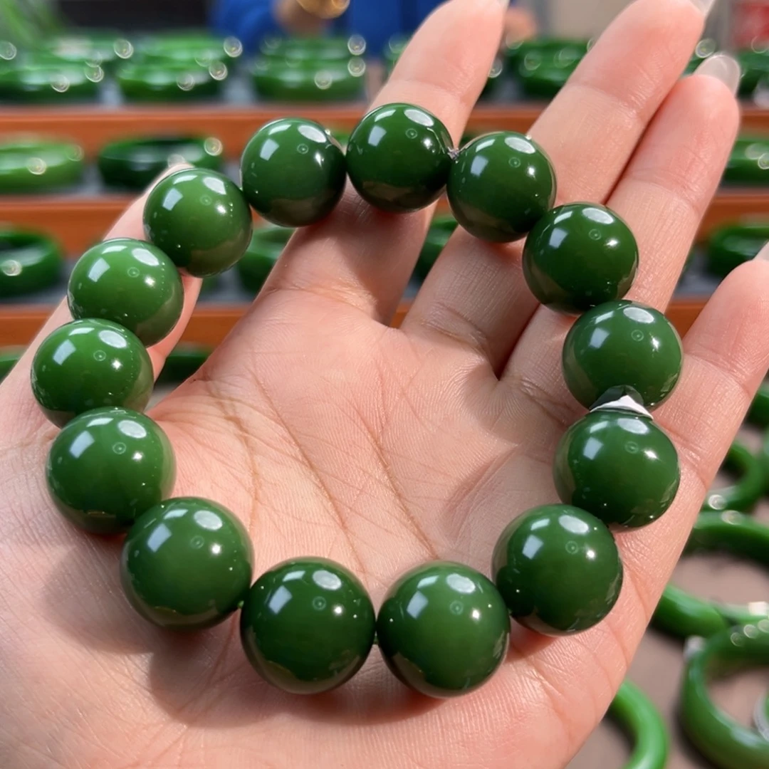 未镶嵌手串和田玉卡16