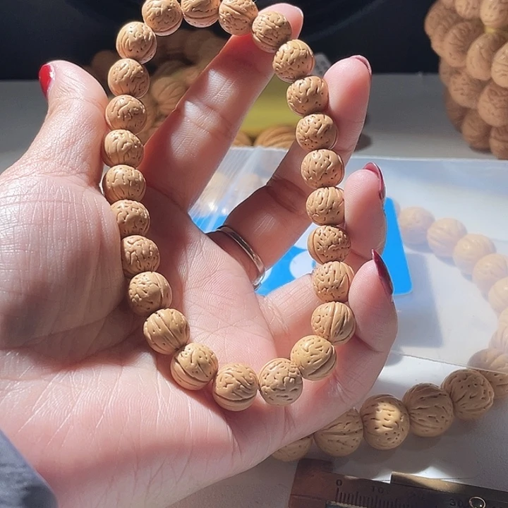 大***7吊坠桃核桃核手串野生58