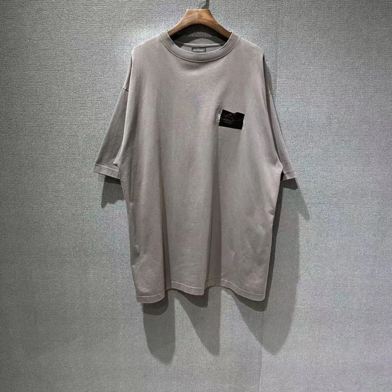 95新 Balenciaga/巴黎世家 胶带可乐海浪短袖T恤 M码/2030