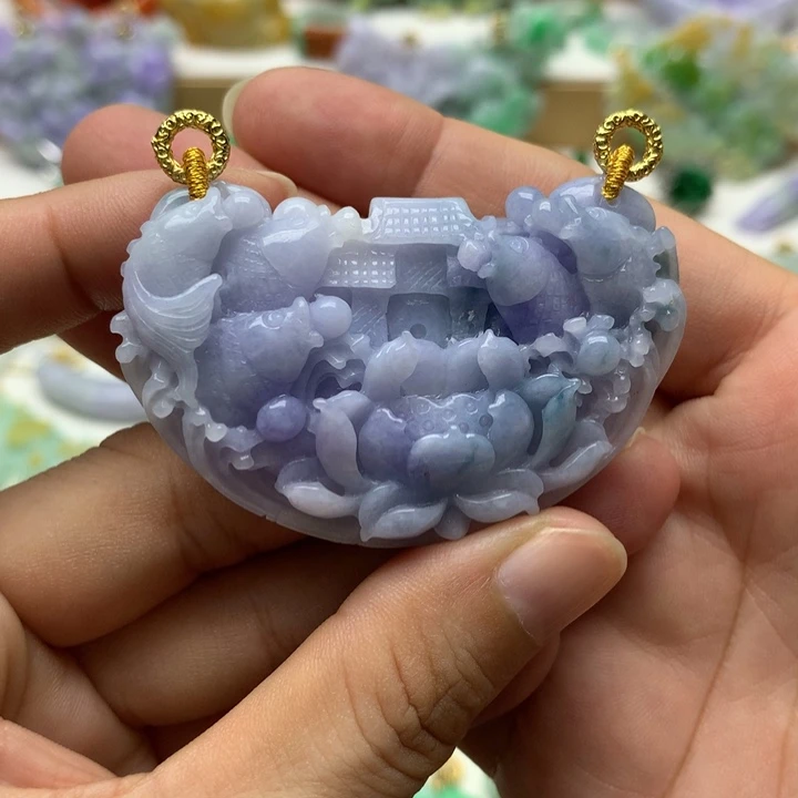 颈饰未镶嵌翡翠翡翠